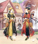 The suit wearing Seasonal Taste and Seasonal Taste-Joy