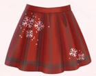 Snowflake Miniskirt