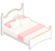 White Princess Bed