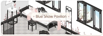 Blue Snow Pavilion Icon