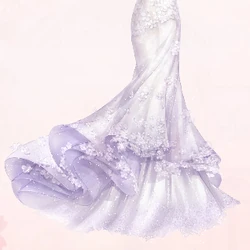 Nikki fancy gown Clearance