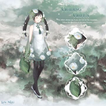 Love nikki green tea parasol cheap