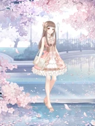 The suit's customization.