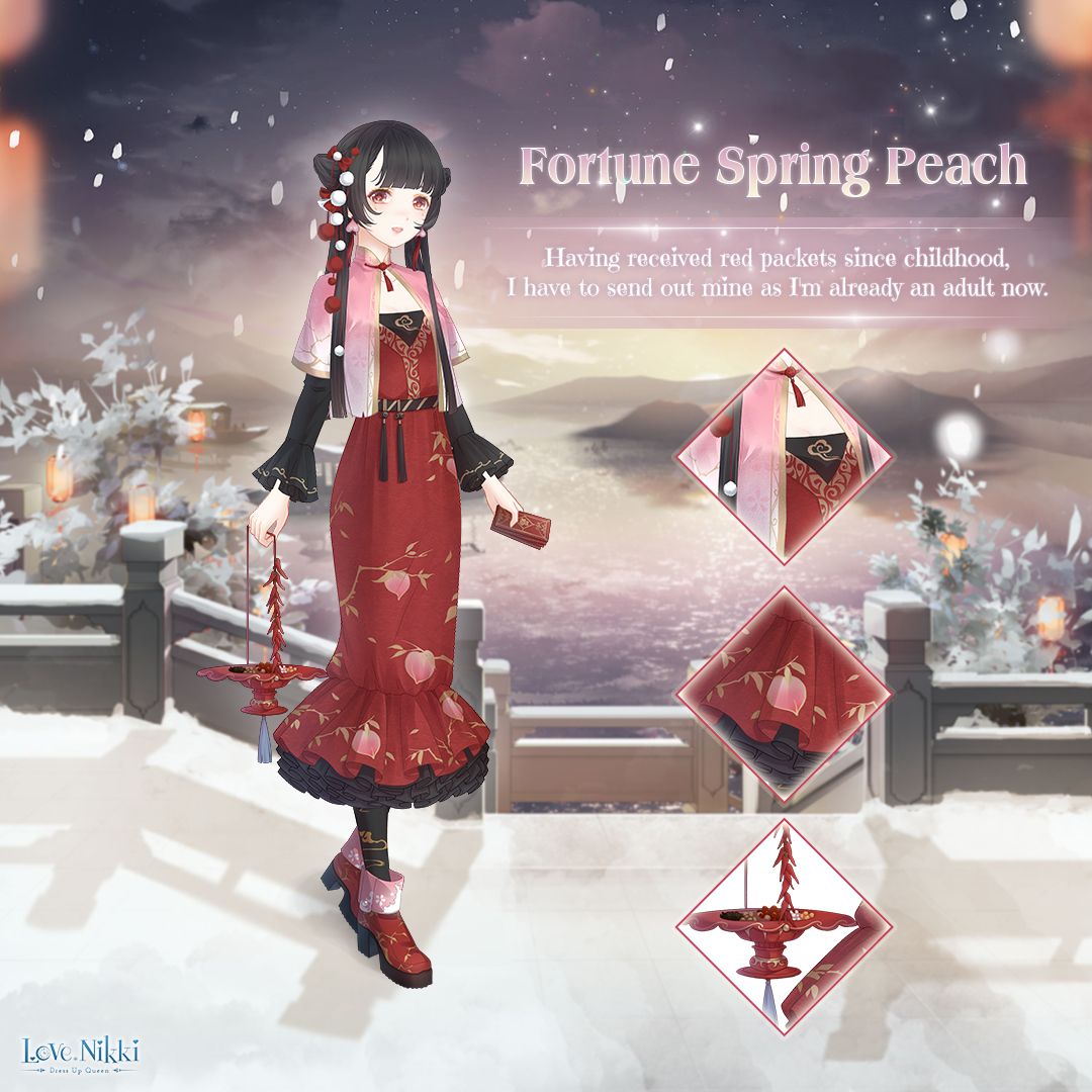 Fortune Spring Peach, Love Nikki-Dress UP Queen! Wiki