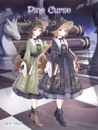 The suit and its customized version.