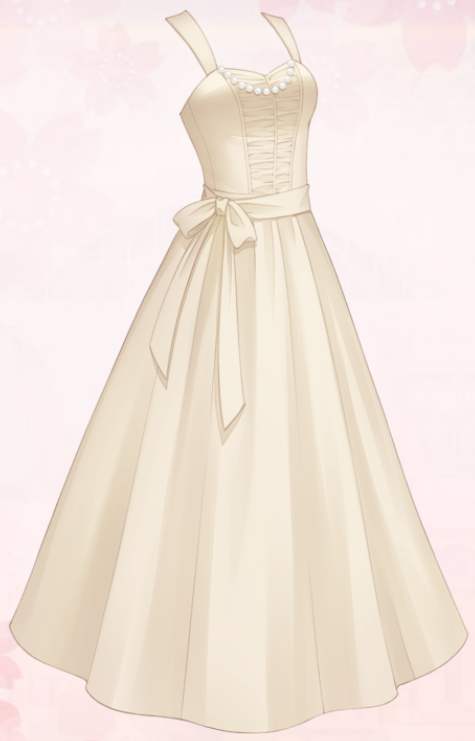 beige elegant dress