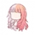 Pinky-white Curls