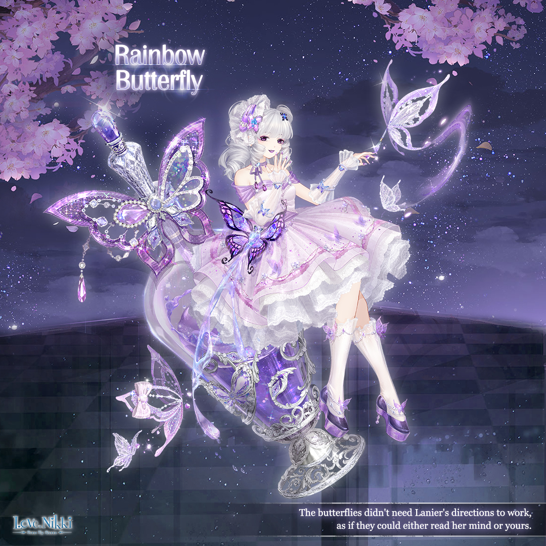 Rainbow Butterfly Love Nikki Dress UP Queen Wiki Fandom