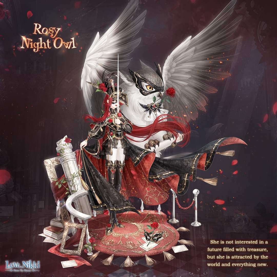 Rosy Night Owl | Love Nikki-Dress UP Queen! Wiki | Fandom