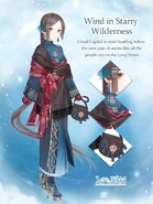 The suit's customization.