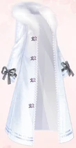Fluffy Cat Buckle - White