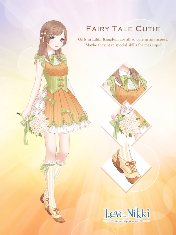 Dress up a cute Fairytale Maiden 