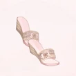 Ribbon Sandals-Pink