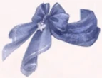 Blue Bowtie (Scarf)