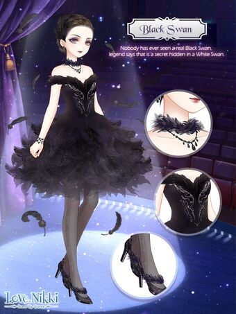 black swan dress up