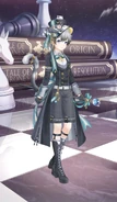 The unposed version of the suit