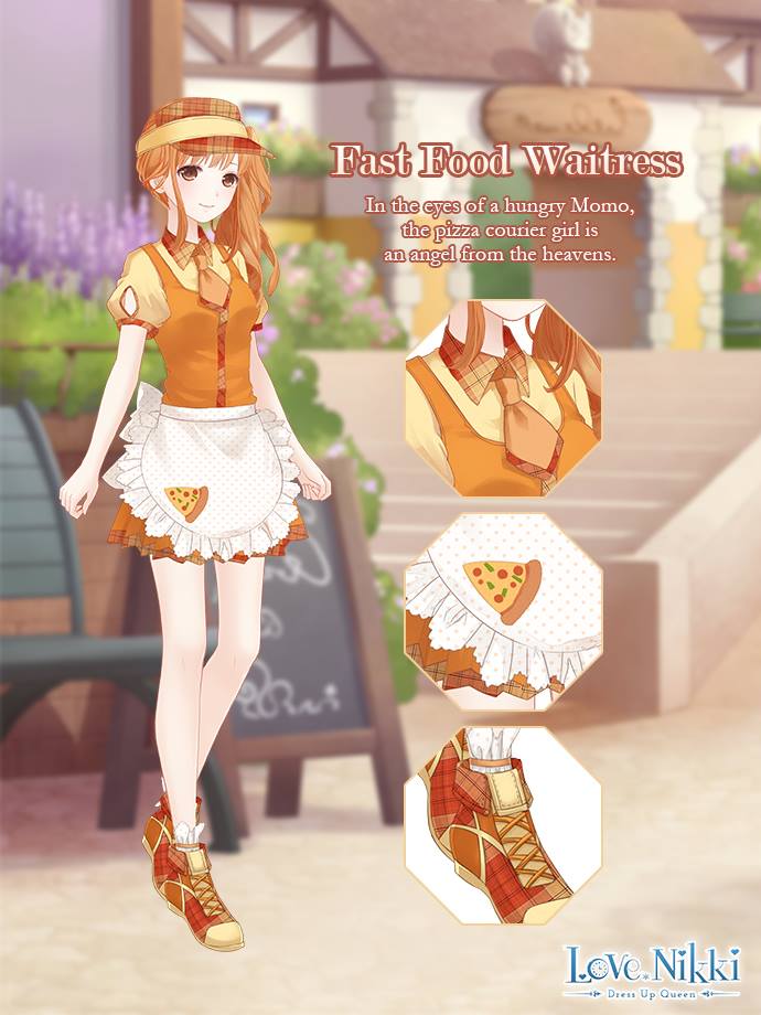 Fast Food Waitress | Love Nikki-Dress UP Queen! Wiki | Fandom