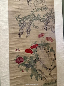 Suzhou Museum Wisteria Painting