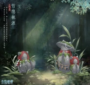 The background accessories