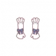 White Kitten Gloves