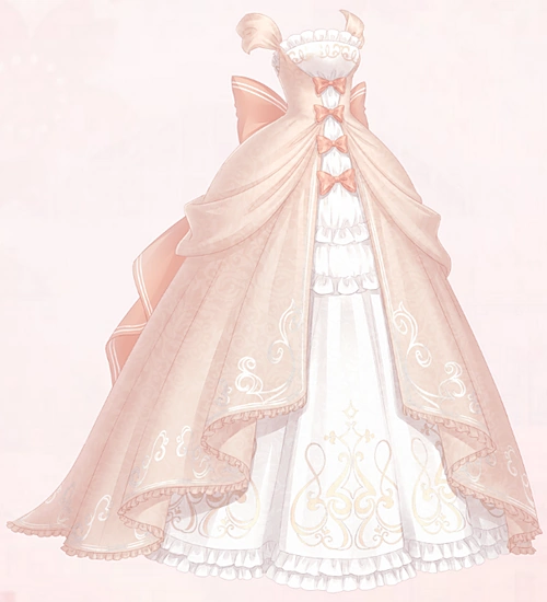 open lace back dress Anna main image 1