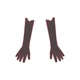 Silk Gloves-Brown