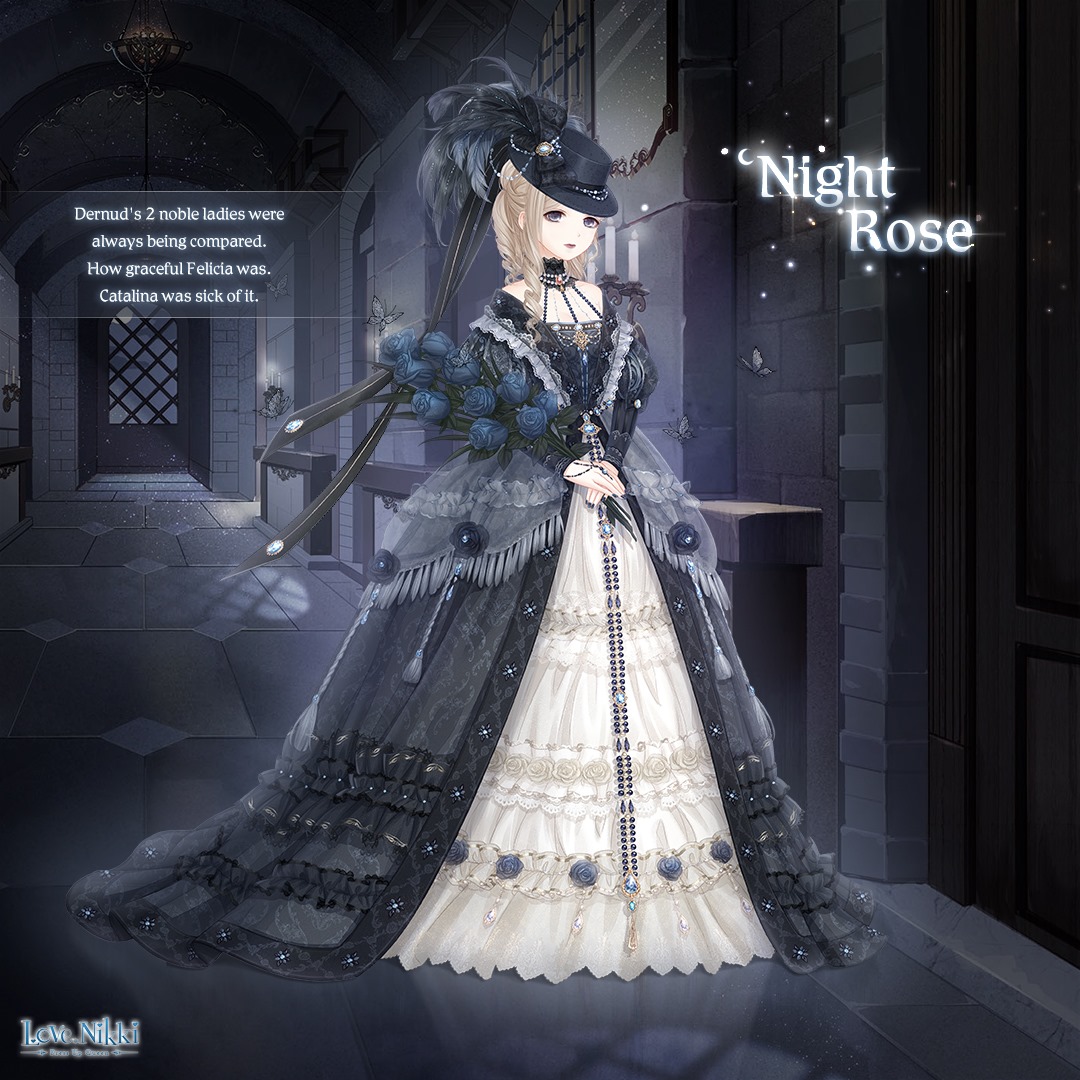 Night Rose   Love Nikki Dress UP Queen! Wiki   Fandom