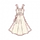 Elegant Dress-Beige