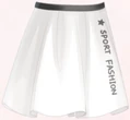 White Sport Skirt