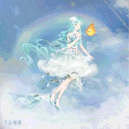 Flowy Clouds animation 2.gif (9.19 MB) with Inflorescent Summer