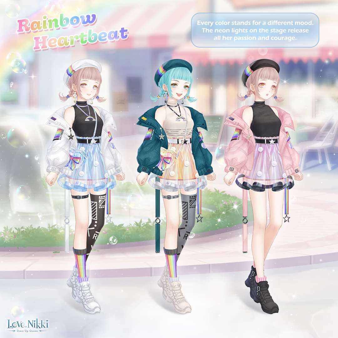 Rainbow Heartbeat | Love Nikki-Dress UP Queen! Wiki | Fandom