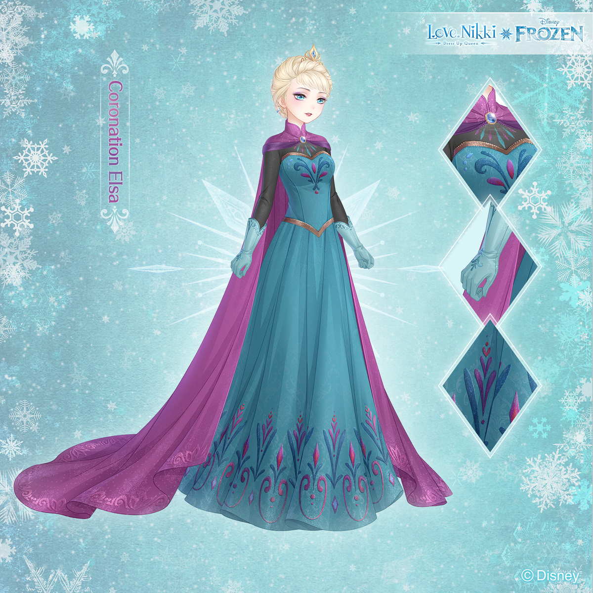 Coronation Elsa Love Nikki Dress UP Queen Wiki Fandom