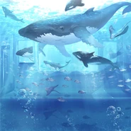 The Deep Sea Patrol background, which has the panoramic effect