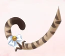 Tabby Kitten Tail