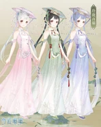 The unposed version of the suit