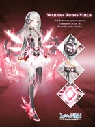The customized version of the suit, Virus