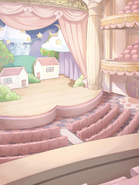 The inside of Cicia's theatre