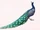 Blue Feather with chord