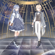 The unposed version of the suit with the unposed Galactic Classics