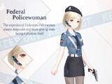 Federal Policewoman