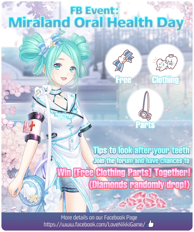 Miraland Oral Health Day Love NikkiDress UP Queen! Wiki Fandom