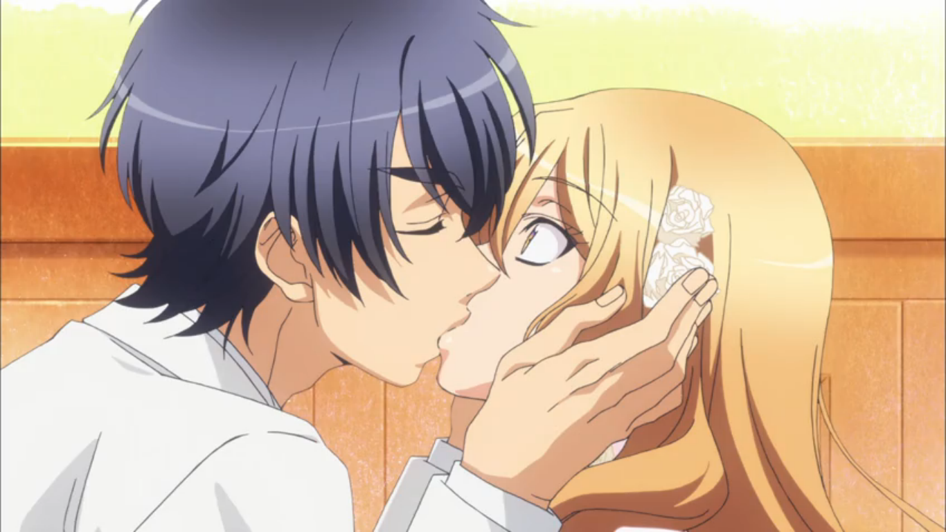 kiss anime love stage