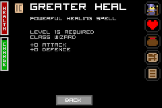 Greater heal