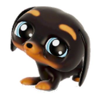 Lps purple dachshund hotsell