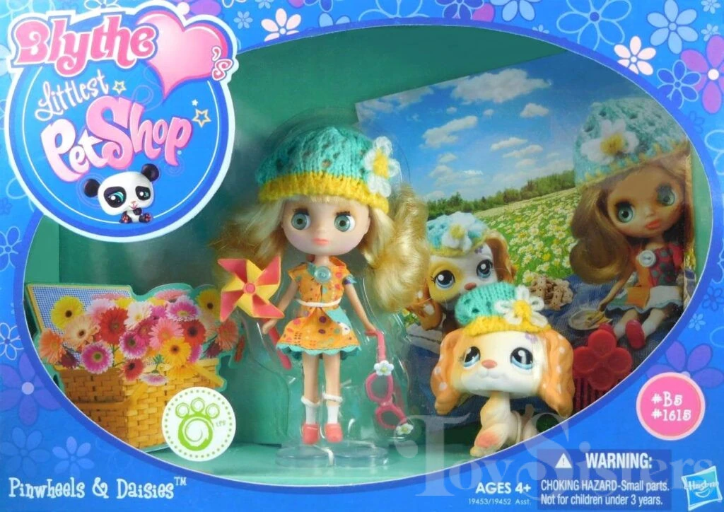 Figurine Littlest Pet Shop – Chien Épagneul 1615 – Hasbro – Occasion