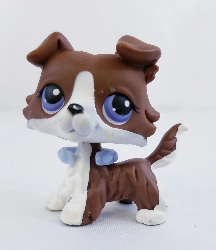 Littlest Petshop Pet Shop LPS Authentic Dog Collie Colley Puzzle