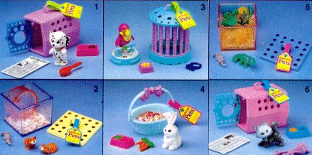 The Original Littlest Pet Shop from 1992 - Before they stylized