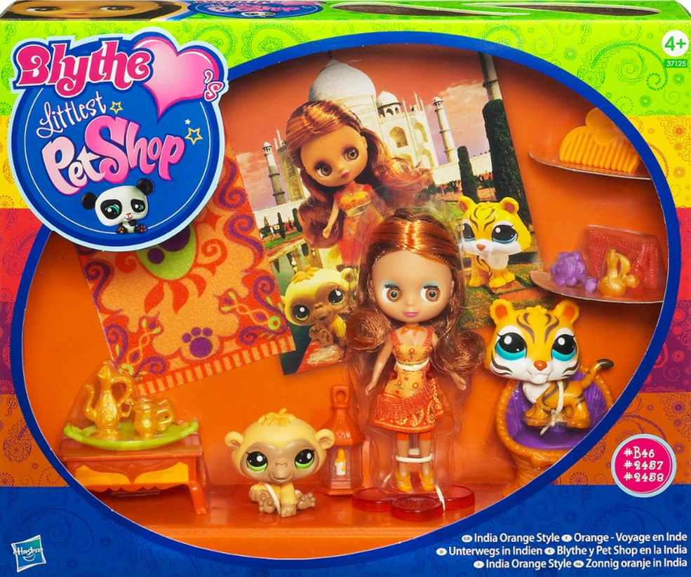Figurine Littlest Pet Shop Hasbro - Léopard #2458, Animal Savane