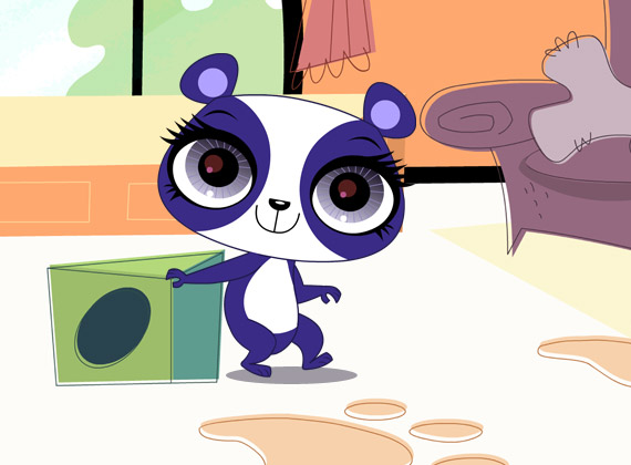 littlest pet shop panda bear coloring pages