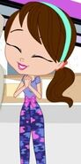 Snipmates, blue, purple, and pink pants